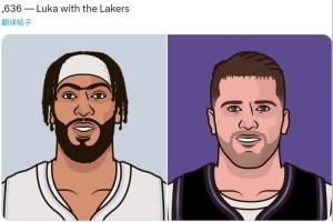 美媒：浓眉在独行侠胜率83.3% 东契奇湖人生涯胜率63.6%